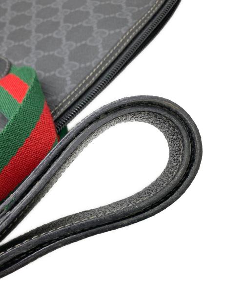 GUCCI（グッチ）GUCCI (グッチ) ボストンバッグ ブラックの古着・服飾アイテム