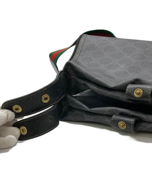 GUCCI（グッチ）GUCCI (グッチ) ボストンバッグ ブラックの古着・服飾アイテム