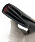 中古・古着 PRADA (プラダ) バイカラーサフィアーノロングウォレット ブラック：12000円