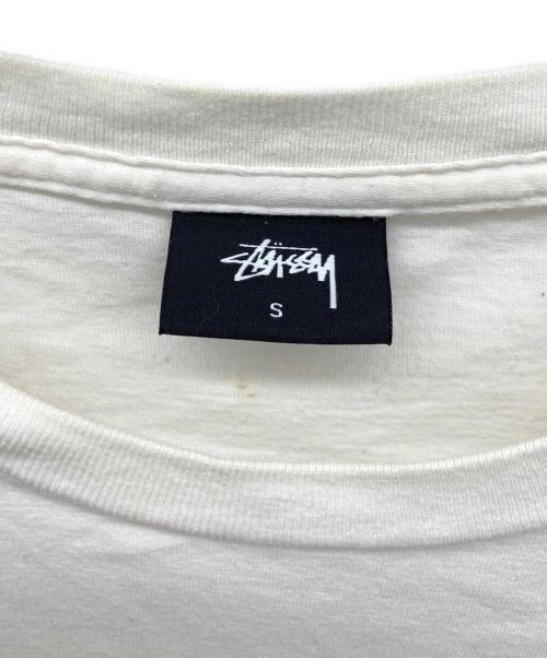 stussy（ステューシー）stussy (ステューシー) SSリンク半袖カットソー ホワイト サイズ:SMALLの古着・服飾アイテム