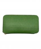 Valextraヴァレクストラ）の古着「ジップパース 12カード」｜グリーン