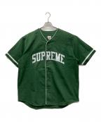 SUPREME×Timberlandシュプリーム×ティンバーランド）の古着「Baseball Jersey」｜カーキ