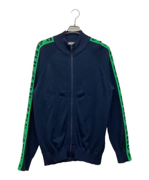 DIESEL（ディーゼル）DIESEL (ディーゼル) ドライバーニット ネイビー サイズ:L 185/100Aの古着・服飾アイテム