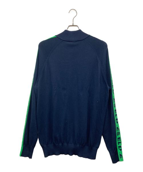 DIESEL（ディーゼル）DIESEL (ディーゼル) ドライバーニット ネイビー サイズ:L 185/100Aの古着・服飾アイテム