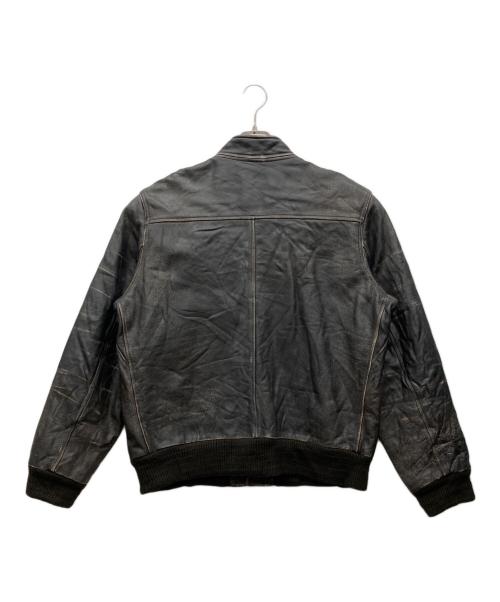 OLD NAVY（オールドネイビー）OLD NAVY (オールドネイビー) レザージャケット ブラック サイズ:Lの古着・服飾アイテム