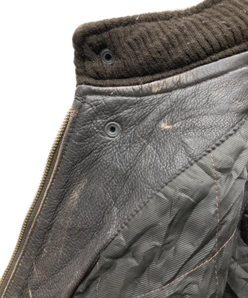 OLD NAVY（オールドネイビー）OLD NAVY (オールドネイビー) レザージャケット ブラック サイズ:Lの古着・服飾アイテム