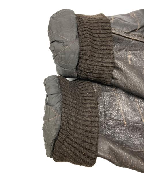 OLD NAVY（オールドネイビー）OLD NAVY (オールドネイビー) レザージャケット ブラック サイズ:Lの古着・服飾アイテム