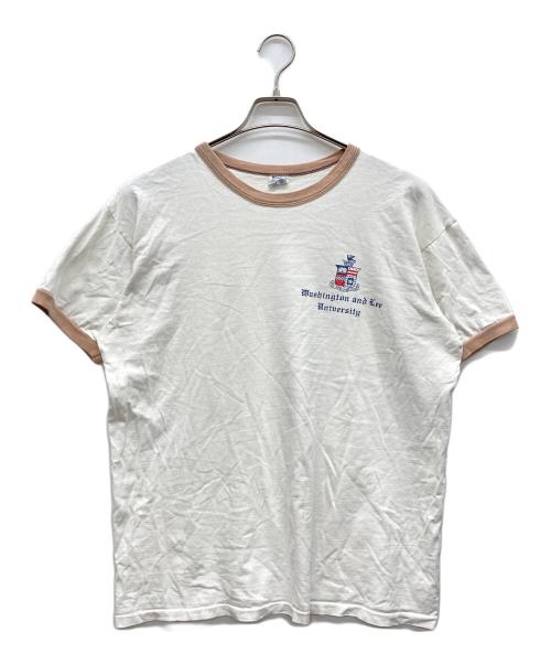 Champion（チャンピオン）Champion (チャンピオン) リンガーTシャツ トリコタグ ホワイト サイズ:X-LARGEの古着・服飾アイテム