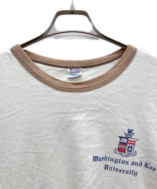 Champion（チャンピオン）Champion (チャンピオン) リンガーTシャツ トリコタグ ホワイト サイズ:X-LARGEの古着・服飾アイテム