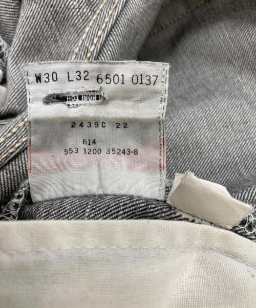 LEVI'S（リーバイス）LEVI'S (リーバイス) 先染めブラックデニムパンツ ブラック サイズ:W30 L32の古着・服飾アイテム