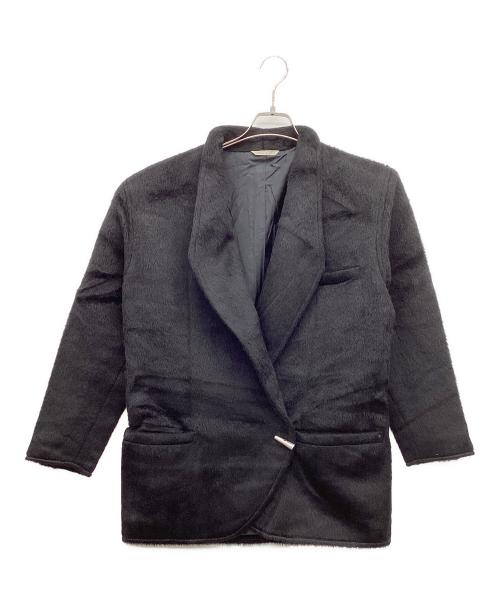 GIANNI VERSACE（ジャンニ・ヴェルサーチ）GIANNI VERSACE (ジャンニ・ヴェルサーチ) アルパカジャケット ブラック サイズ:不明の古着・服飾アイテム