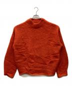 TODAYFULトゥデイフル）の古着「Kid Mohair Knit」｜オレンジ