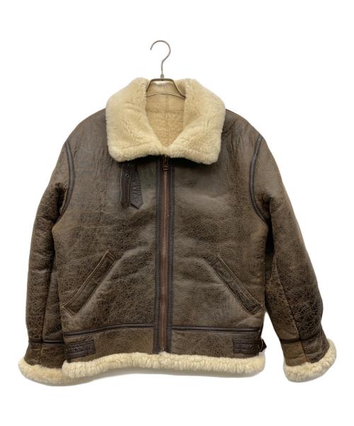 USED（ユーズド）USED (ユーズド) B-3ジャケット ブラウン サイズ:Mの古着・服飾アイテム
