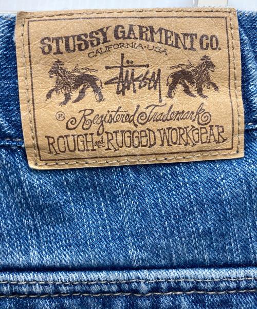 stussy（ステューシー）stussy (ステューシー) ハーフデニムカーゴパンツ インディゴ サイズ:32の古着・服飾アイテム