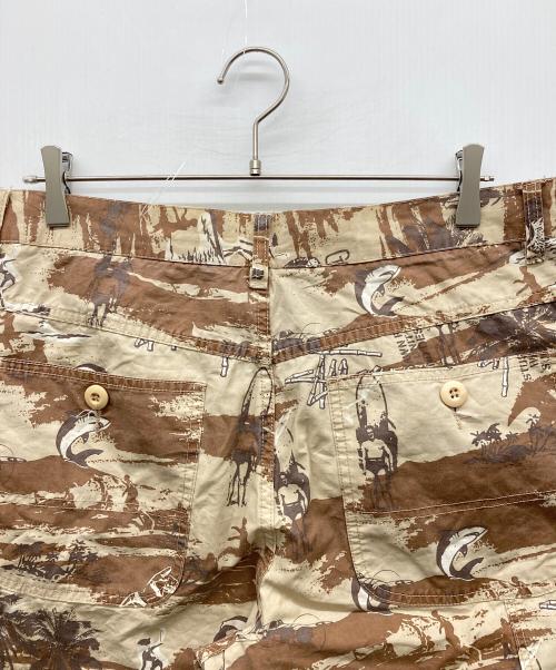 stussy（ステューシー）stussy (ステューシー) ハーフカモペインターパンツ ブラウン サイズ:32の古着・服飾アイテム