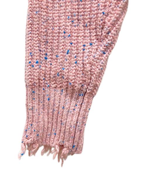 MAISON SPECIAL（メゾンスペシャル）MAISON SPECIAL (メゾンスペシャル) 2way Front Zip Knit Wear ピンク サイズ:FREEの古着・服飾アイテム