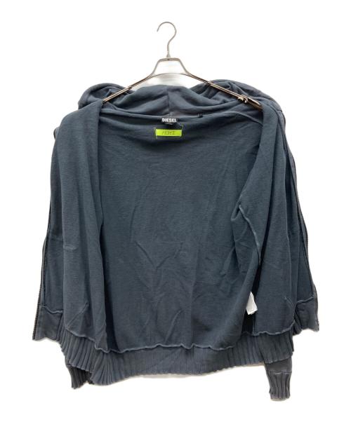 DIESEL（ディーゼル）DIESEL (ディーゼル) ジップパーカー グレー サイズ:Lの古着・服飾アイテム