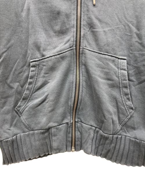 DIESEL（ディーゼル）DIESEL (ディーゼル) ジップパーカー グレー サイズ:Lの古着・服飾アイテム