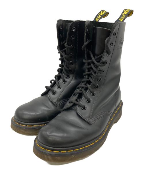 Dr.Martens（ドクターマーチン）Dr.Martens (ドクターマーチン) 1490 10ホールブーツ ブラック サイズ:UK4の古着・服飾アイテム