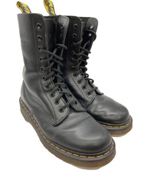 Dr.Martens（ドクターマーチン）Dr.Martens (ドクターマーチン) 1490 10ホールブーツ ブラック サイズ:UK4の古着・服飾アイテム