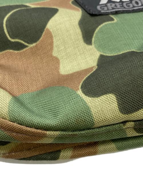 GREGORY（グレゴリー）GREGORY (グレゴリー) カモ柄バッグ オリーブの古着・服飾アイテム