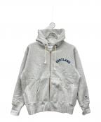 Championチャンピオン）の古着「リバースウィーブジップパーカー」｜グレー