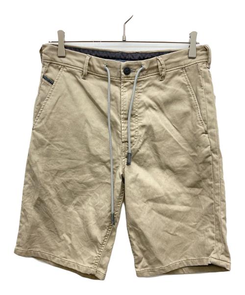DIESEL（ディーゼル）DIESEL (ディーゼル) ジョグハーフパンツ ベージュ サイズ:28の古着・服飾アイテム
