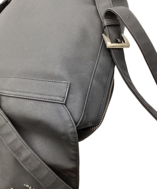 Jean Paul GAULTIER（ジャンポールゴルチェ）Jean Paul GAULTIER (ジャンポールゴルチェ) フラップリュック 世界地図 ブラックの古着・服飾アイテム