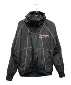 Onitsuka Tigerオニツカタイガー）の古着「ナイロンジャケット」｜ブラック