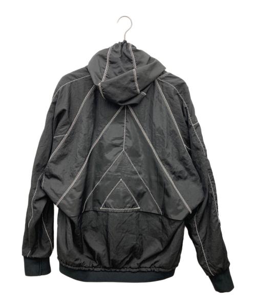 Onitsuka Tiger（オニツカタイガー）Onitsuka Tiger (オニツカタイガー) ナイロンジャケット ブラック サイズ:M C93-99,T173-178の古着・服飾アイテム