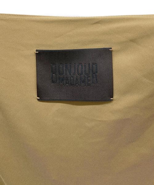 bonjour madame（ボンジュールマダム）bonjour madame (ボンジュールマダム) DEUXIEME CLASSE (ドゥーズィエム クラス) フルジップブルゾン ベージュ サイズ:なしの古着・服飾アイテム