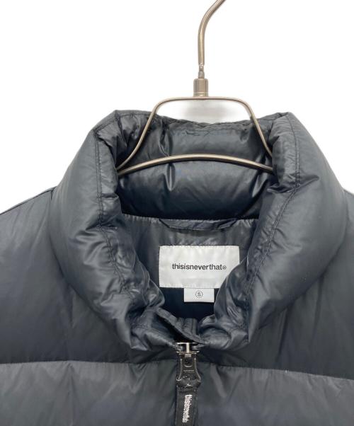 thisisneverthat（ディスイズネバーザット）thisisneverthat (ディスイズネバーザット) PERTEX T Down Jacket ブラック サイズ:Sの古着・服飾アイテム