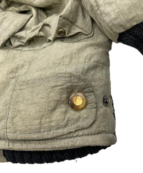 C.P COMPANY（シーピーカンパニー）C.P COMPANY (シーピーカンパニー) nylon suede field jacket カーキ サイズ:46の古着・服飾アイテム