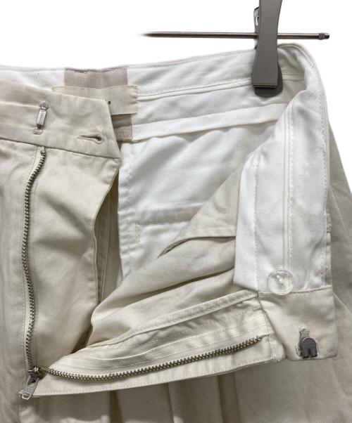 TODAYFUL（トゥデイフル）TODAYFUL (トゥデイフル) Tuck Tapered Trousers ベージュ サイズ:38の古着・服飾アイテム