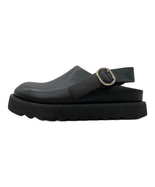 aere（アエレ）aere (アエレ) Ecoleather Sling Backshoes ブラック サイズ:245（1.5）の古着・服飾アイテム