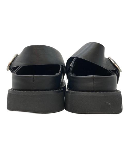 aere（アエレ）aere (アエレ) Ecoleather Sling Backshoes ブラック サイズ:245（1.5）の古着・服飾アイテム