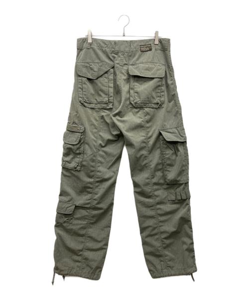 stussy（ステューシー）stussy (ステューシー) テクノカーゴパンツ オリーブ サイズ:34の古着・服飾アイテム
