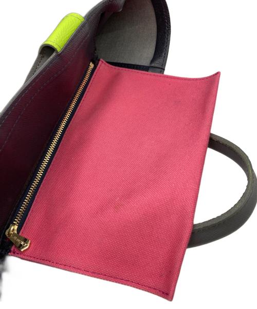 A.D.M.J.（エーディーエムジェイ）A.D.M.J. (エーディーエムジェイ) カモフラハンドバッグ カーキの古着・服飾アイテム