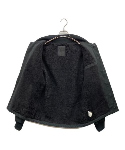 stussy（ステューシー）stussy (ステューシー) デッキジャケット ブラック サイズ:Mediumの古着・服飾アイテム