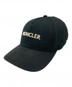 MONCLERモンクレール）の古着「LOGO BASEBALL CAP」｜ブラック