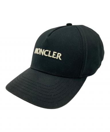 中古・古着通販】MONCLER (モンクレール) LOGO BASEBALL CAP ブラック