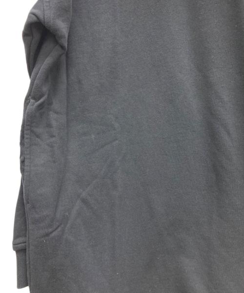 DIESEL（ディーゼル）DIESEL (ディーゼル) ロゴスウェットワンピース ブラック サイズ:Sの古着・服飾アイテム