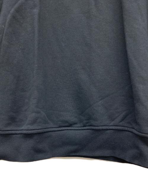 DIESEL（ディーゼル）DIESEL (ディーゼル) ロゴスウェットワンピース ブラック サイズ:Sの古着・服飾アイテム