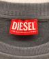 中古・古着 DIESEL (ディーゼル) ロゴスウェットワンピース ブラック サイズ:S：5000円