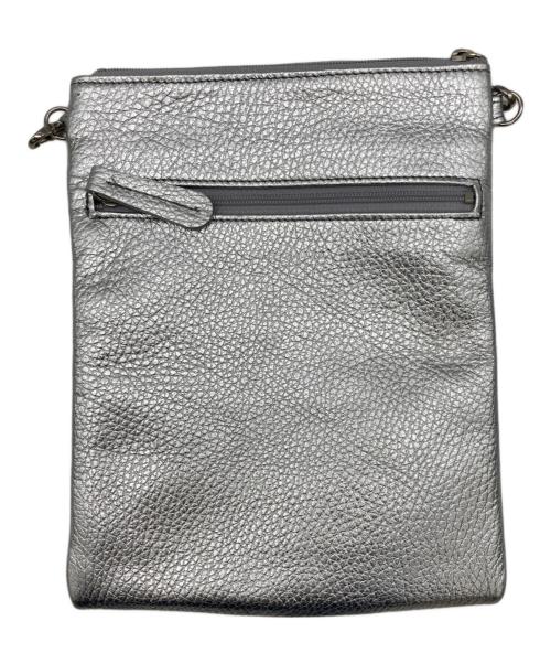 SALON DE ALFURD（サロン・ド・アルファード）SALON DE ALFURD (サロン・ド・アルファード) スマイルショルダーバッグ シルバーの古着・服飾アイテム