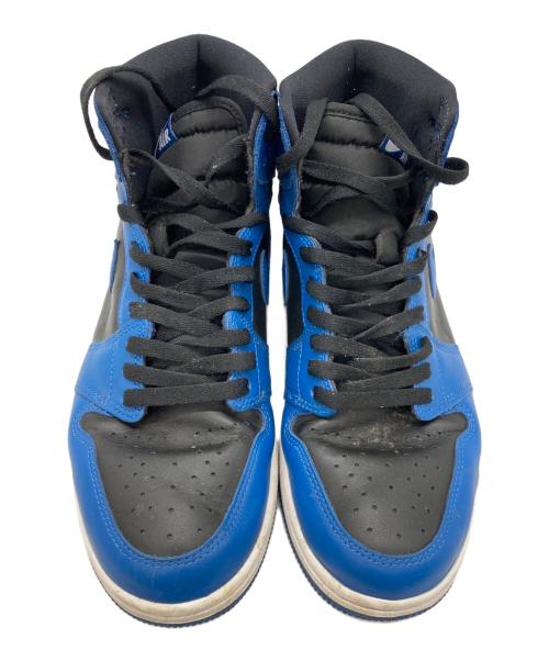NIKE（ナイキ）NIKE (ナイキ) AIR JORDAN 1RETRO HIGH OG ブラック×ブルー サイズ:US10の古着・服飾アイテム