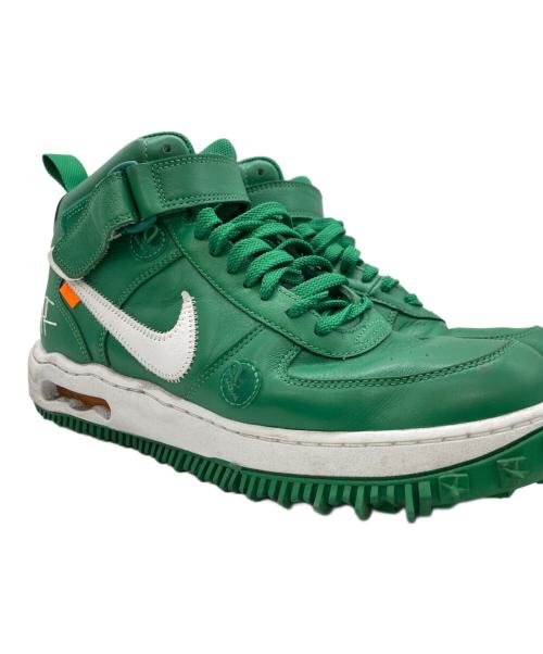 NIKE（ナイキ）NIKE (ナイキ) OFFWHITE (オフホワイト) AIR FORCE 1 MID SP LTHR グリーン サイズ:US10の古着・服飾アイテム