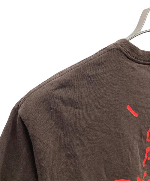 JORDAN（ジョーダン）JORDAN (ジョーダン) TRAVIS SCOTT (トラヴィススコット) cactus jack Tシャツ ブラウン サイズ:Lの古着・服飾アイテム
