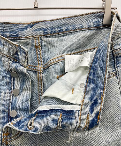 mnml（ミニマル）MNML (ミニマル) パッチワークデニムパンツ インディゴ サイズ:30の古着・服飾アイテム