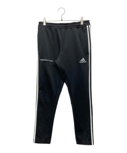 adidas（アディダス）adidas (アディダス) Gosha Rubchinskiy (ゴーシャラブチンスキー) トラックパンツ ブラック サイズ:Mの古着・服飾アイテム